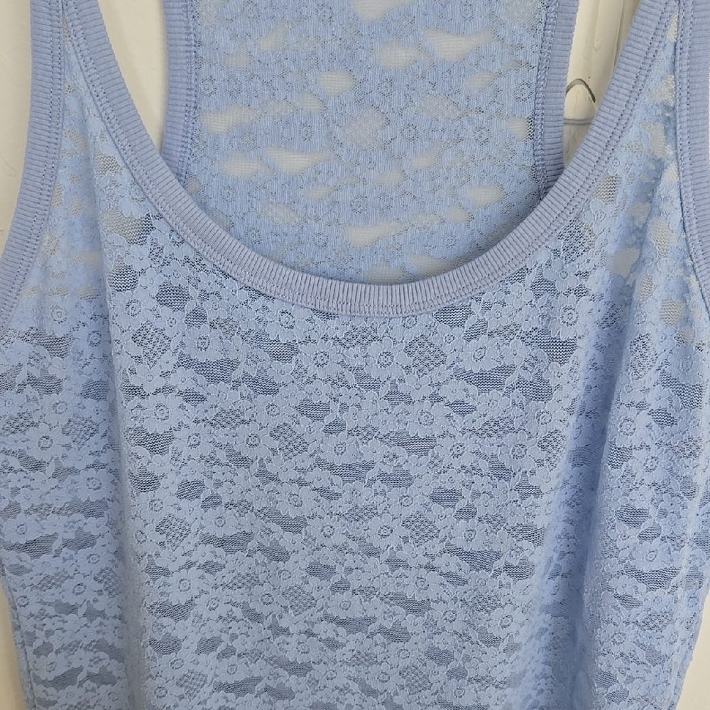 Aerie Easy Does It Vintage Lace Tank Top Size Size XL - Picture 6 of 10